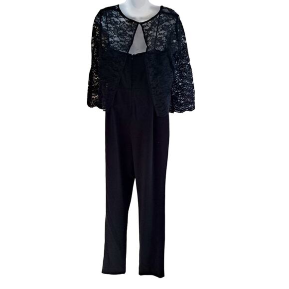 Cremieux Lace Sleeveless Jumpsuit Set - Picture 10 of 11